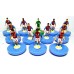 Subbuteo Andrew Table Soccer Aston Villa  2022-23 on Classic Hasbro bases